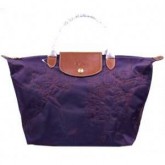 Boutique Longchamp Paris pas cher en lignes Sacs A Main Le Pliage Prune